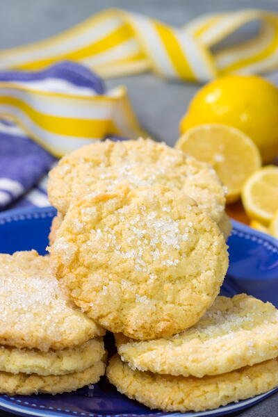 Lemon Coconut Sugar Cookies Lemon Coconut Sugar Cookies