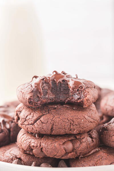Brownie Mix Cookies Brownie Mix Cookies