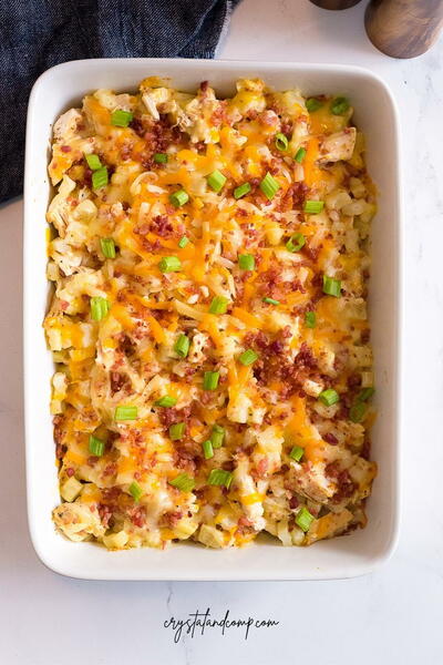 Easy Chicken Potato Casserole Easy Chicken Potato Casserole