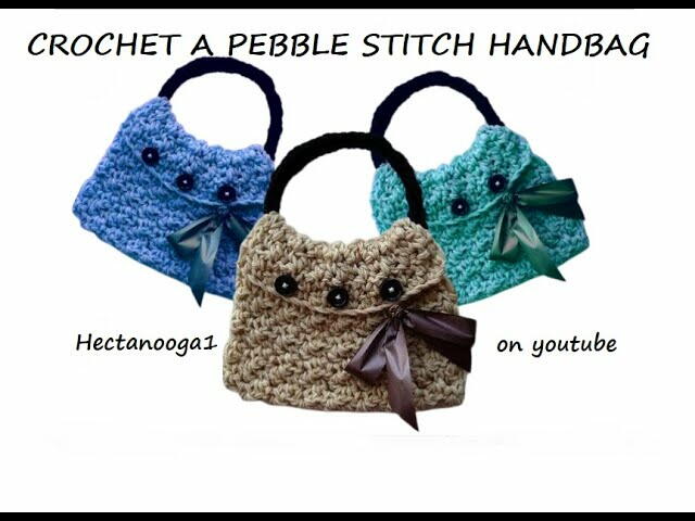 Pebble Stitch Bag Or Purse
