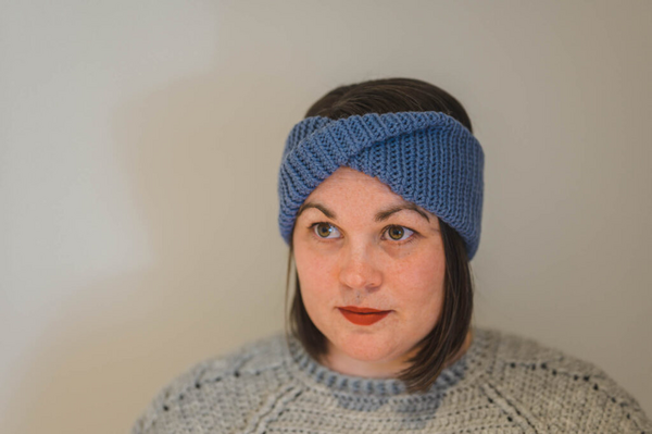 Easy Twisted Crochet Ear Warmer Pattern