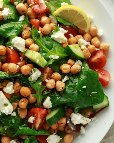 Chickpea And Cucumber Salad