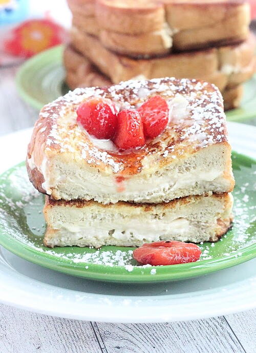 French Toast With Cream Cheese Filling French Toast With Cream Cheese Filling