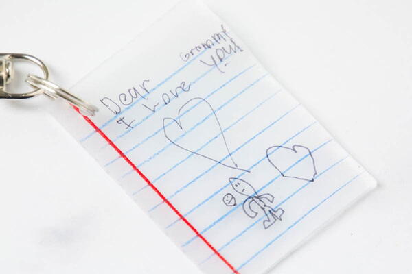 Mothers Day Keychain Craft Mother's Day Keychain Craft