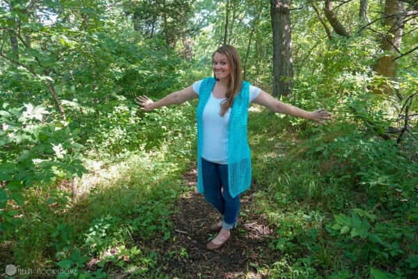 Sweet Summertime Lightweight Hooded Vest Sweet Summertime Lightweight Hooded Vest