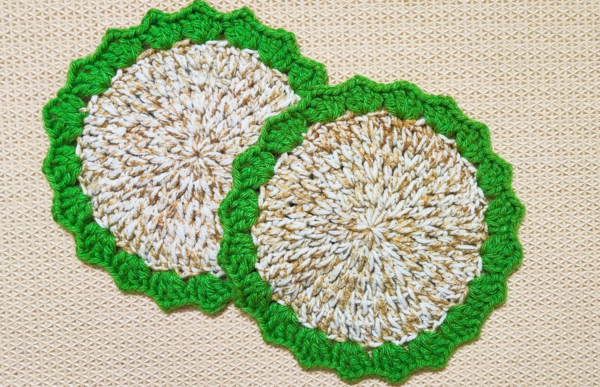 How To Make A Easy Sea Grass Crochet Coaster How To Make A Easy Sea Grass Crochet Coaster