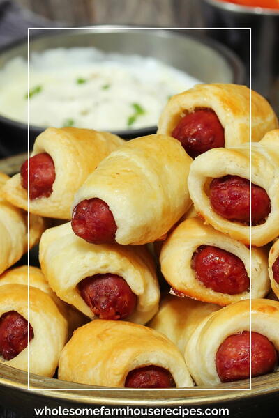 Pigs In A Blanket Recipe mini Hot Dog Appetizer Pigs In A Blanket Recipe (mini Hot Dog Appetizer)