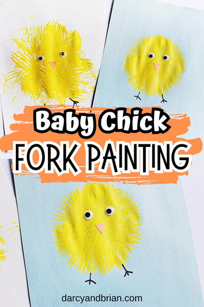 Chick Fork Painting Chick Fork Painting