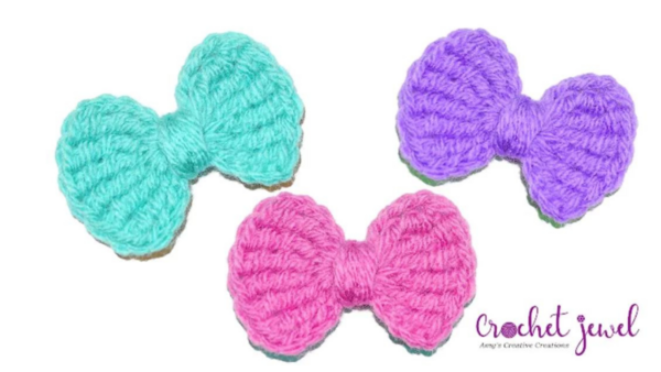 Crochet Bow Crochet Bow