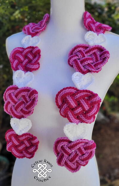 Celtic Heart Scarf Celtic Heart Scarf