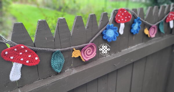 Crochet Fall Garland Crochet Fall Garland