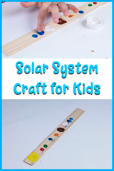 Fingerprint Solar System Craft Activity For Kids