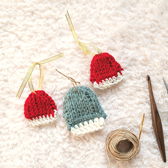 Mini Tunisian Beanie Mini Tunisian Beanie