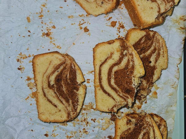 Simple Marble Cake Simple Marble Cake