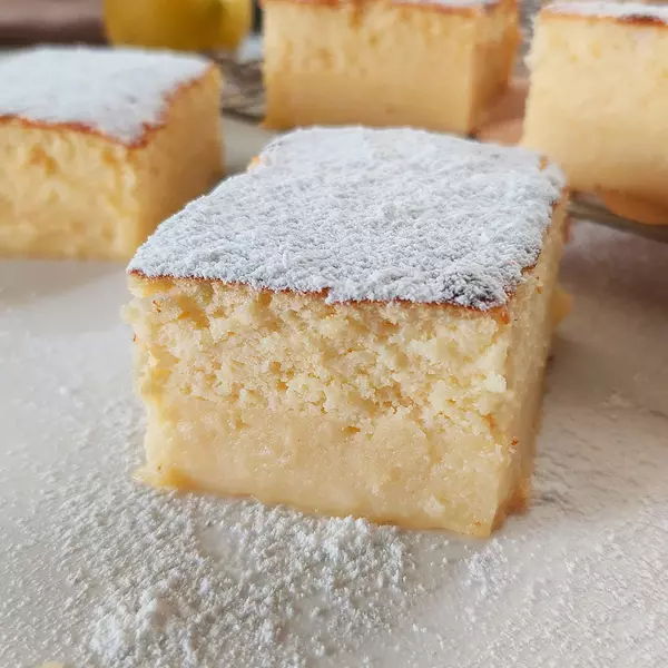 Lemon Magic Custard Cake Lemon Magic Custard Cake