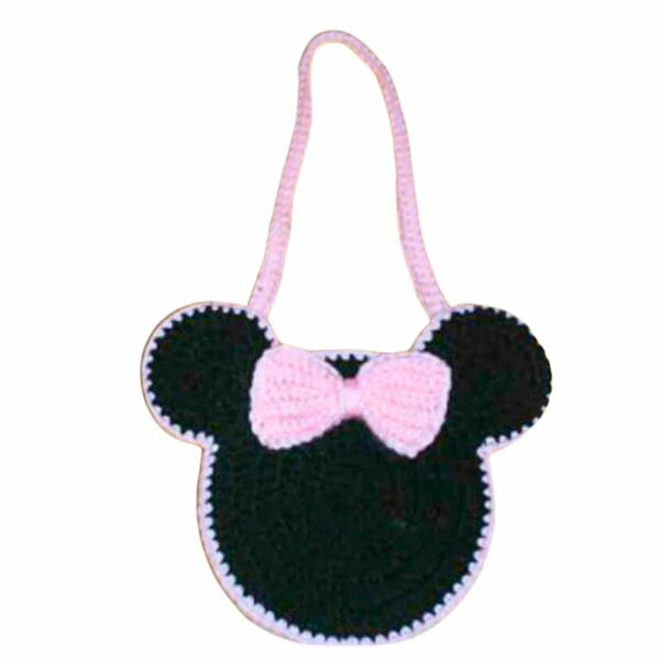 Crochet Minnie Mouse Purse Crochet Minnie Mouse Purse
