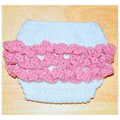 Crochet Diaper Cover 