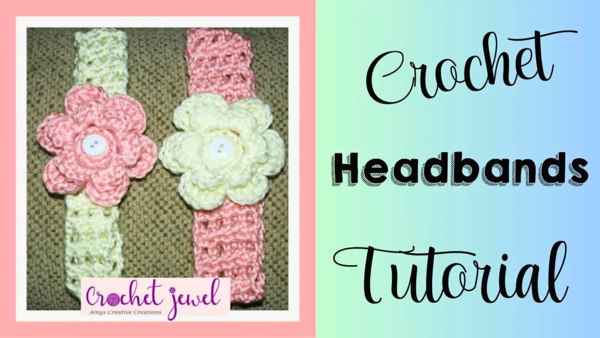 Crochet Flower Headband Crochet Flower Headband