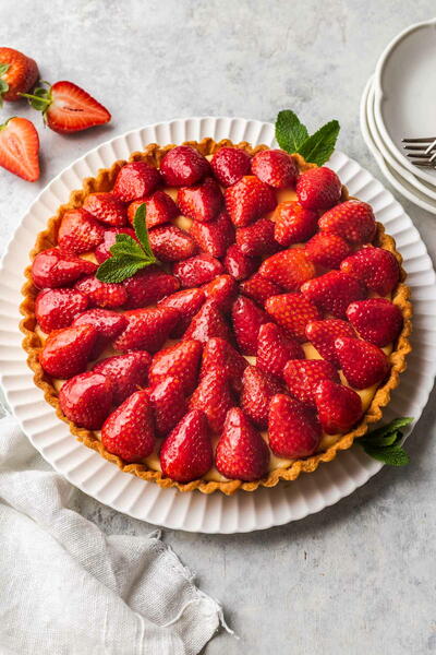 Tarte Aux Fraises Tarte Aux Fraises