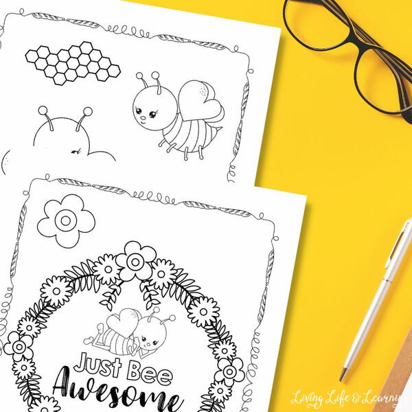 Bee Coloring Pages Bee Coloring Pages