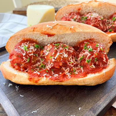 The Ultimate Vegetarian Meatball Sub | Crazy Good & Easy To Make