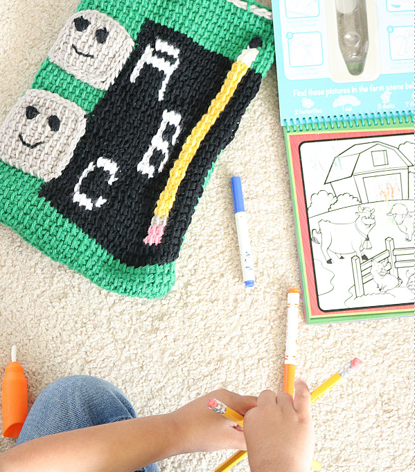 Back 2 School Tunisian Bag Back 2 School Tunisian Bag