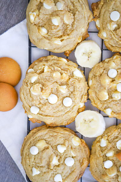 Easy Banana Cream Pudding Cookies Easy Banana Cream Pudding Cookies