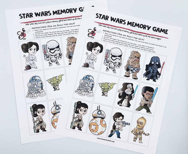 Star Wars Memory Game Star Wars Memory Game