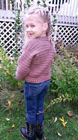 Bomber Cardi youth 68 Bomber Cardi (youth 6/8)