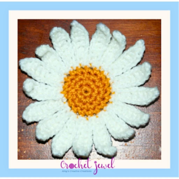 Crochet Daisy Flower Crochet Daisy Flower