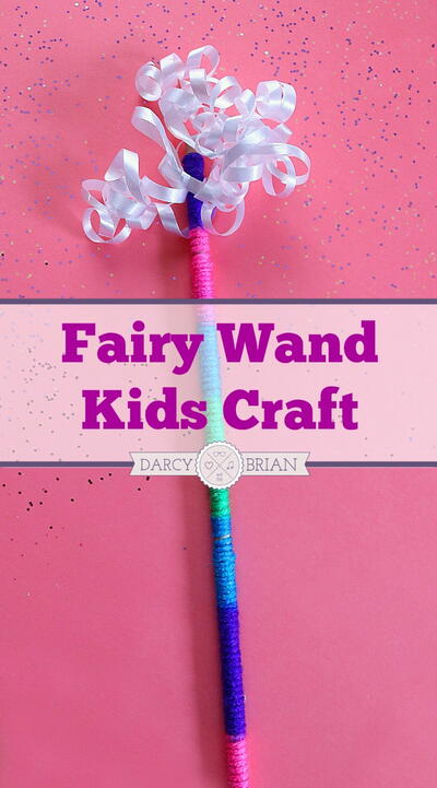 Fairy Wand Kids Craft