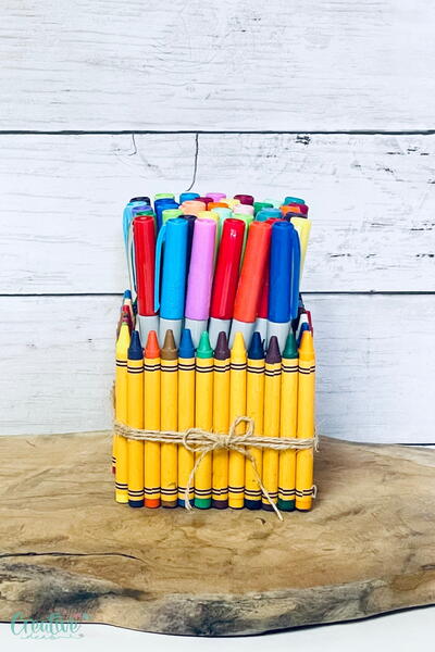 Crayon Box Diy Teacher Appreciation Gift Crayon Box Diy Teacher Appreciation Gift