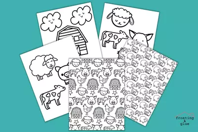 Free Farm Coloring Pages For Kids And Teens
