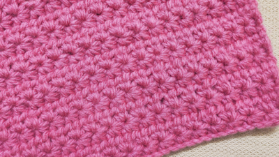 How To Crochet Star Stitch Blanket With Bulky Yarn
