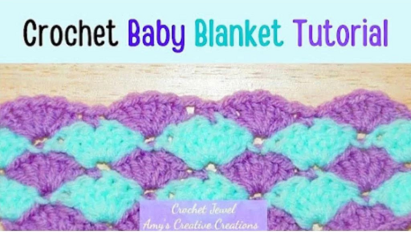 Crochet Shell Blanket Crochet Shell Blanket