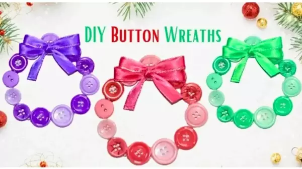Button Wreath Button Wreath