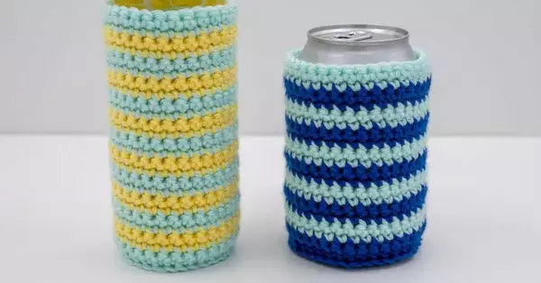 Crochet Can Cozy Pattern (2 Sizes)