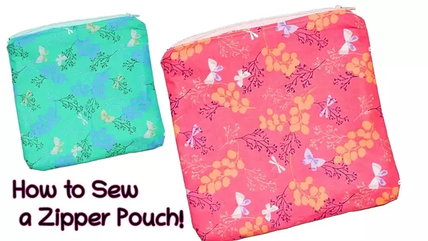 Sewing A Zipper Pouch Sewing A Zipper Pouch