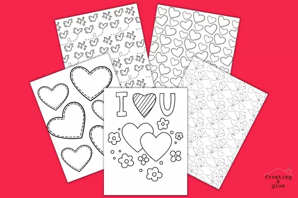 Free Valentines Day Coloring Pages For Kids And Teens Free Valentine’s Day Coloring Pages For Kids And Teens