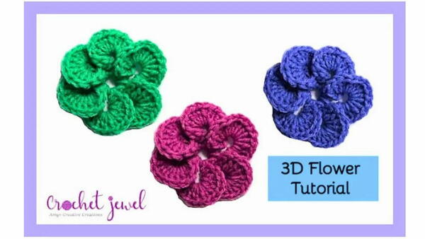 Crochet Flower Pattern Crochet Flower Pattern