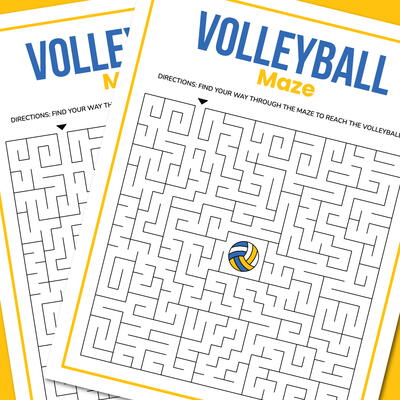 Volleyball Maze