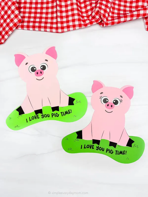 Mothers Day Pig Craft Mother’s Day Pig Craft