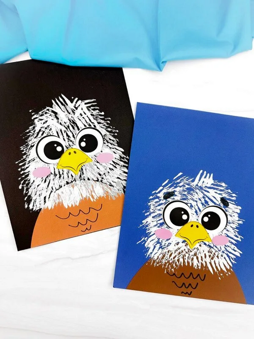 Fork Painted Eagle Craft Fork Painted Eagle Craft