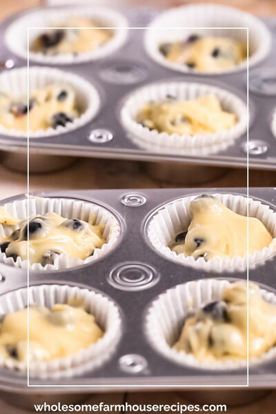 Quick Easy Homemade Blueberry Muffins Recipe 