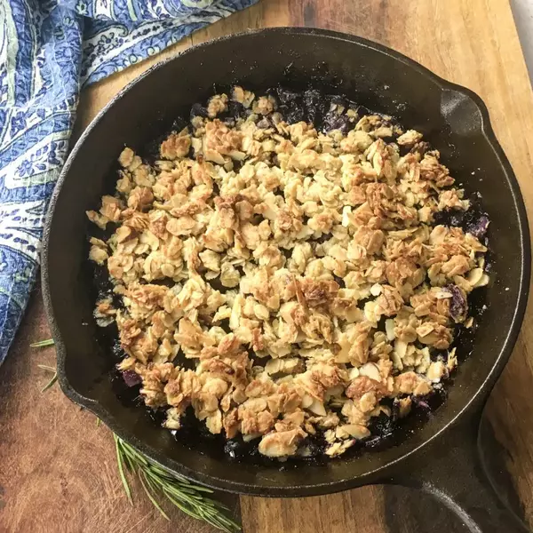 Easy Blueberry Crisp Easy Blueberry Crisp