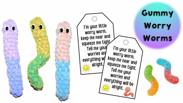 Crochet Gummy Worms Crochet Gummy Worms