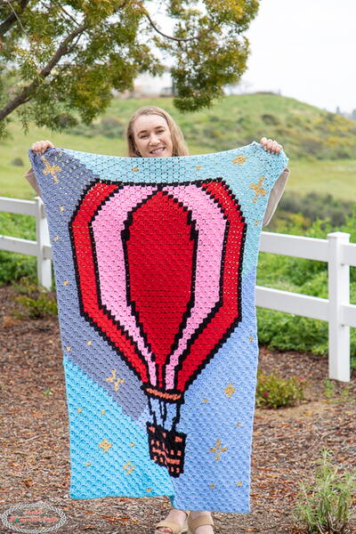 C2c Hot Air Balloon Blanket C2c Hot Air Balloon Blanket