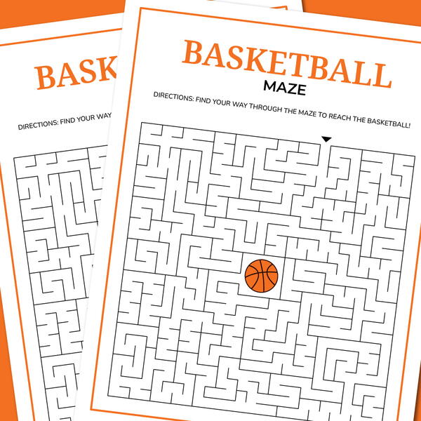 Basketball Maze Basketball Maze