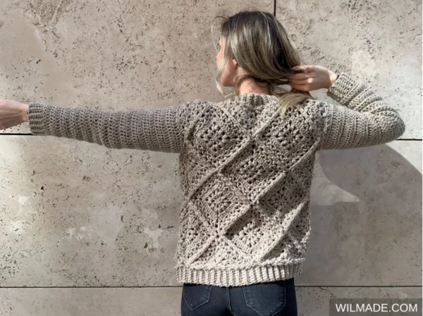 Tulip Square Cardi Tulip Square Cardi