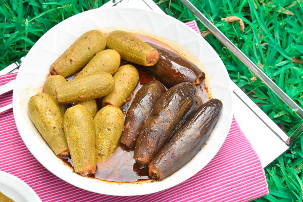 Lebanese Stuffed Zucchini And Eggplant Lebanese Stuffed Zucchini And Eggplant